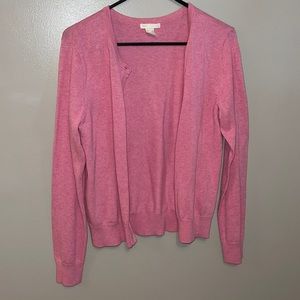 pink H&M basic cardigan